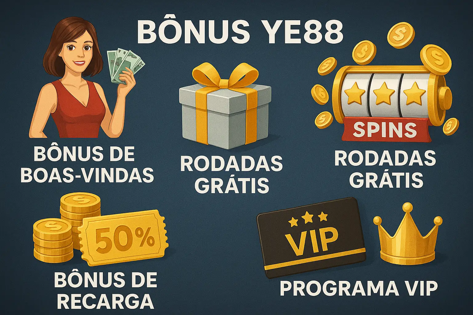 O bônus promocional YE88 é uma ótima maneira de começar sua aventura