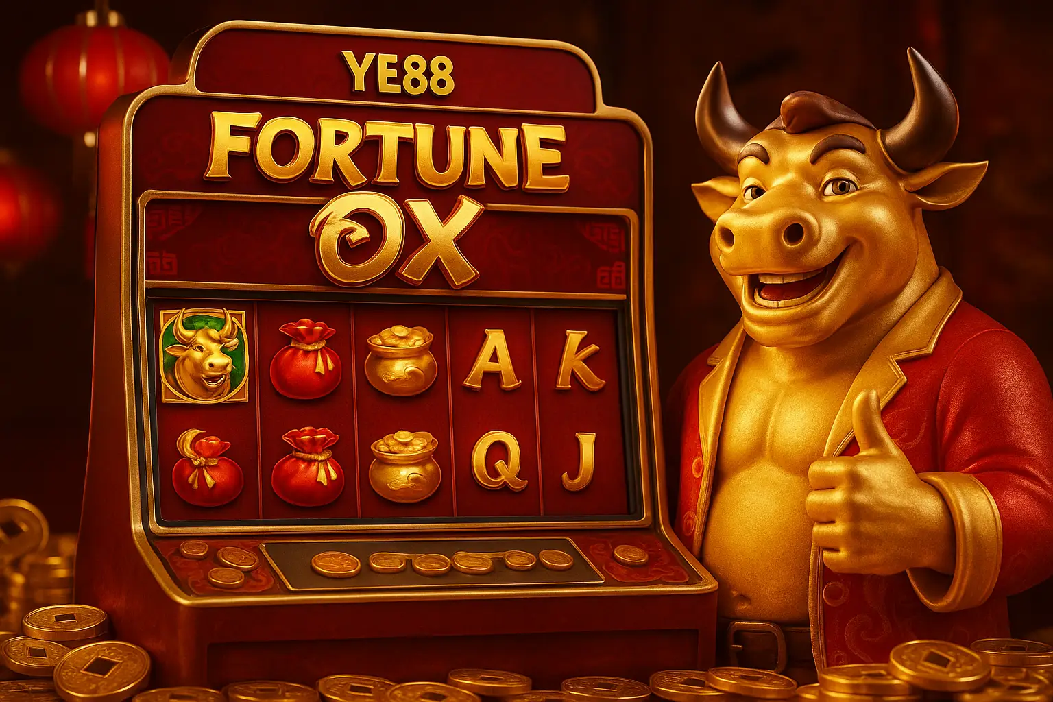 Fortune Ox no YE88 - Aposte Agora e Reivindique Seus Ganhos