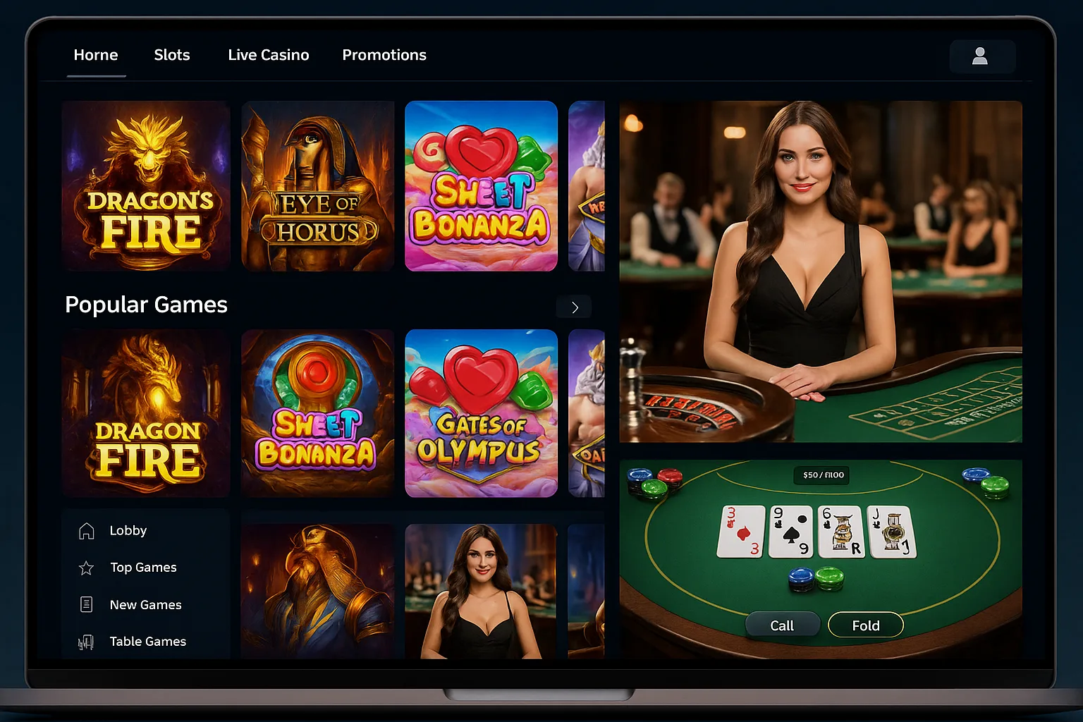 Jogos de cassino online inovadores e emocionantes na YE88